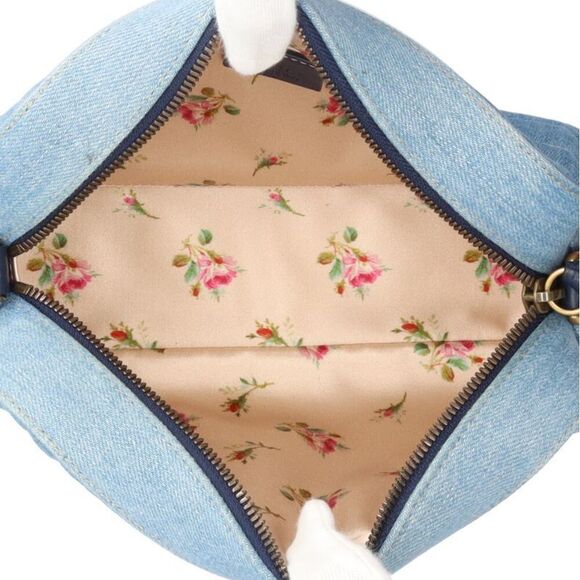 Gucci Ggmarmont Shoulder Bag Denim 447632 Blue Ladies Gucci Used Gucci - Picture 6 of 10